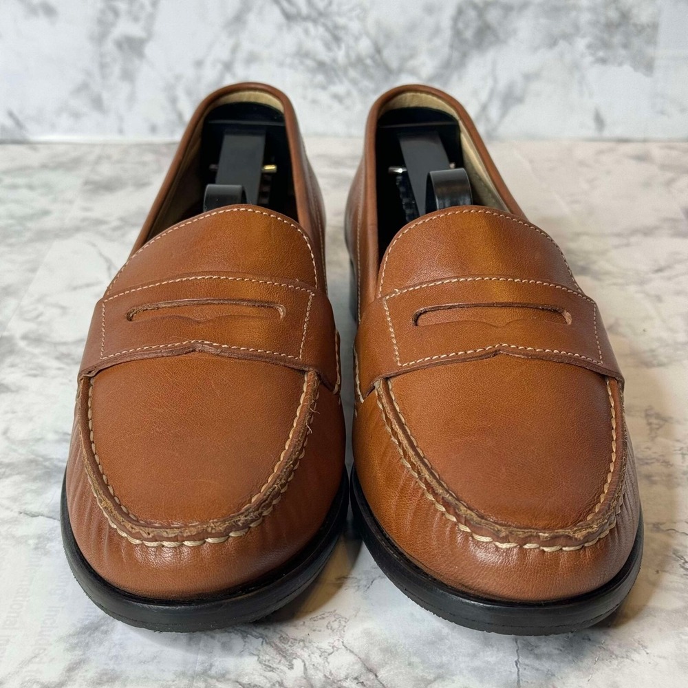 Cole Haan Shoes Pinch Prep Penny Loafers Women's 7B Brown Leather Casual Preppy - Picture 3 of 7